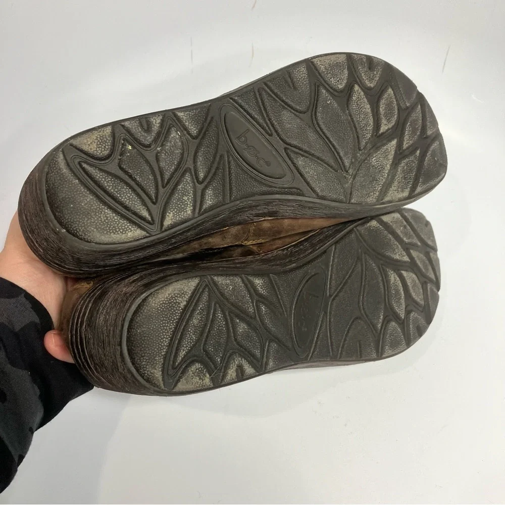 BOC Stefano wedge clog leather‎ size 11